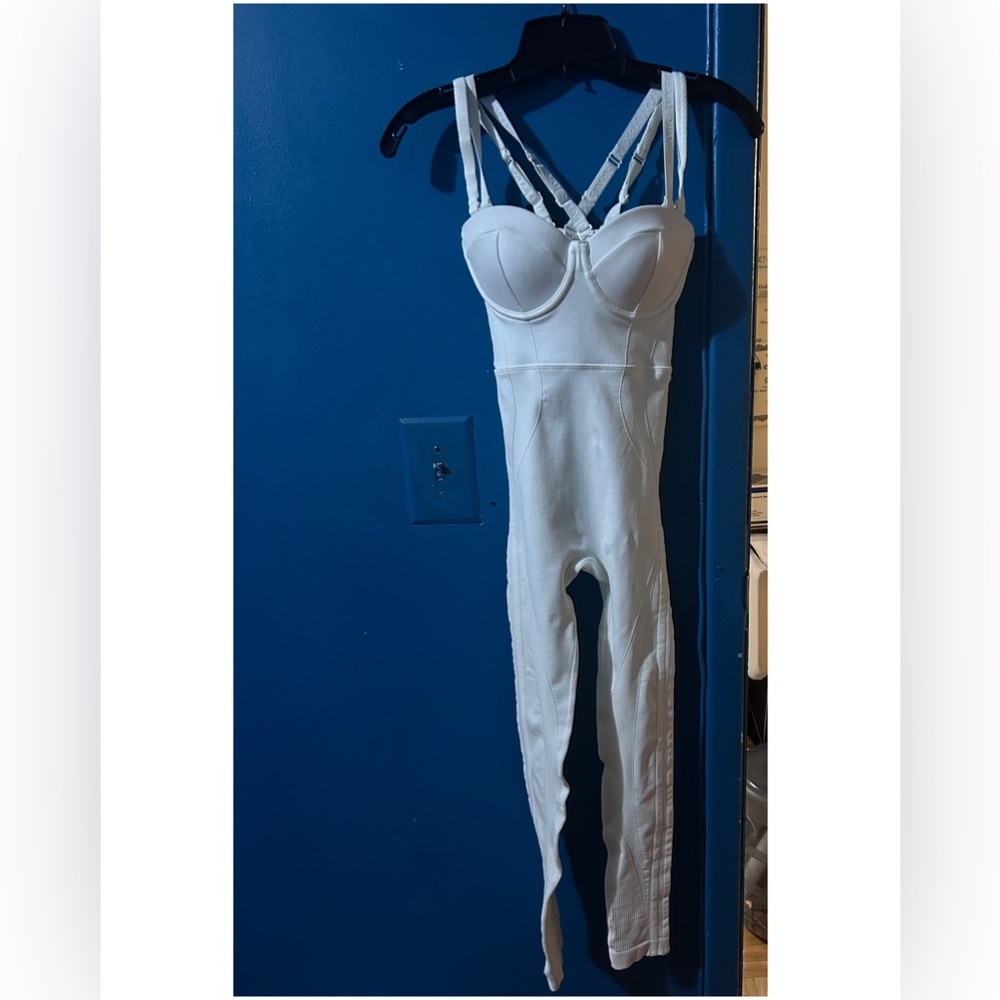 Adidas IVY Park White catsuit